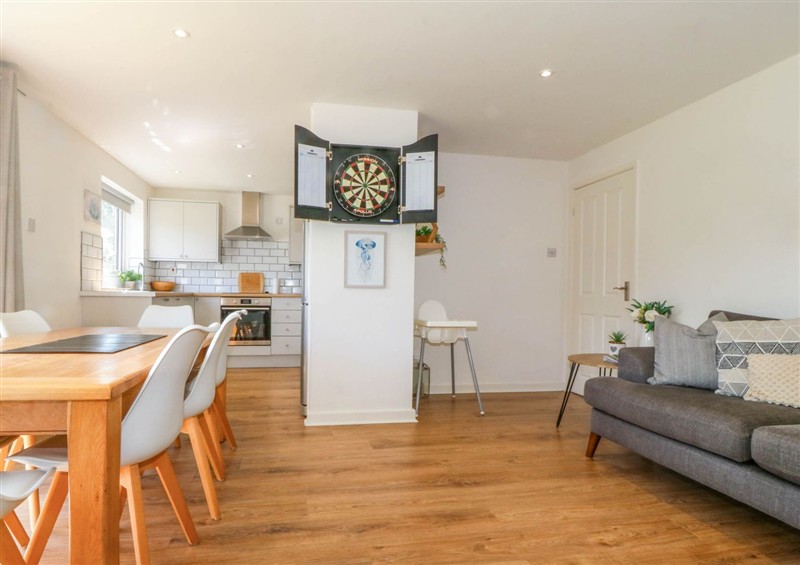 Relax in the living area at Ty Golau, Llanbedrog