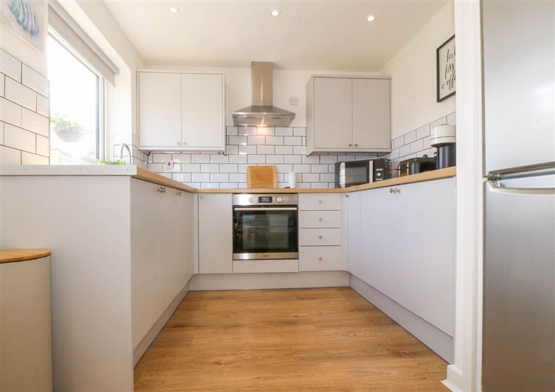 The kitchen at Ty Golau, Llanbedrog