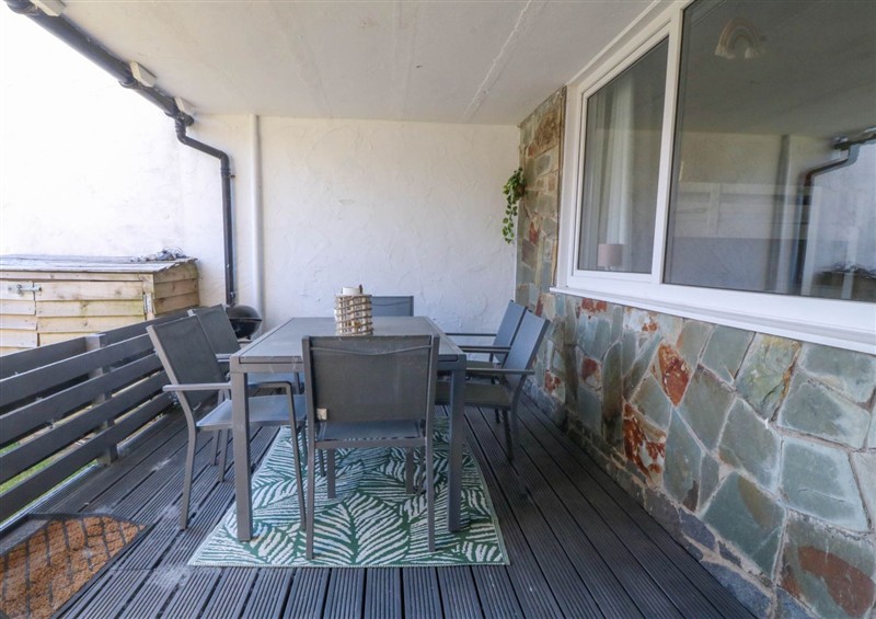 The perfect place to take seat at Ty Golau, Llanbedrog