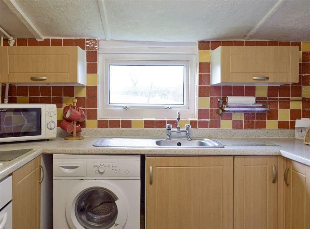 Fully appointed fitted kitchen at Ty-Gwyn in Cynheidre, near Llanelli, Dyfed