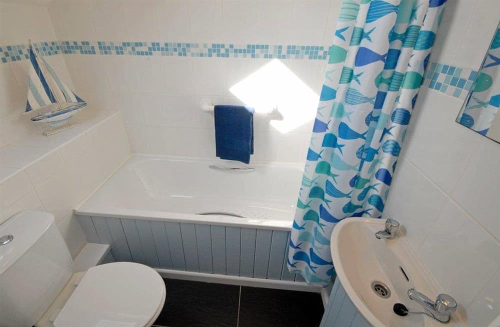 Bathroom at Ty Gwyn Farmhouse in Whitesands, Pembrokeshire, Dyfed