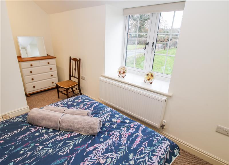 One of the bedrooms at Ty Gwyn, Llanfair Caereinion