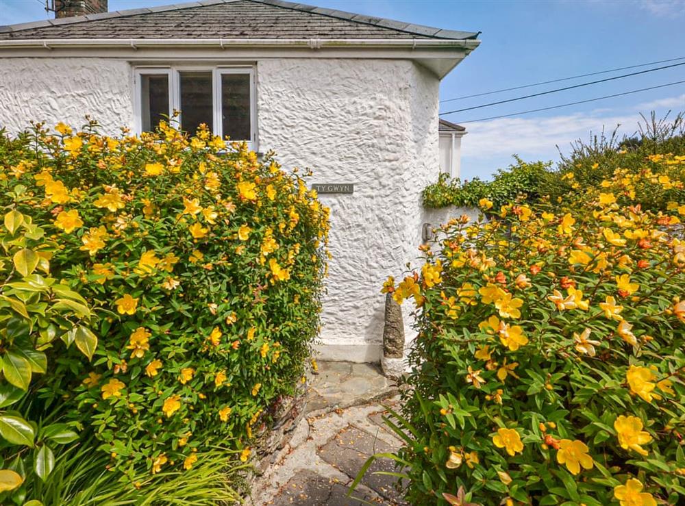 Exterior at Ty Gwyn in Portscatho, Cornwall