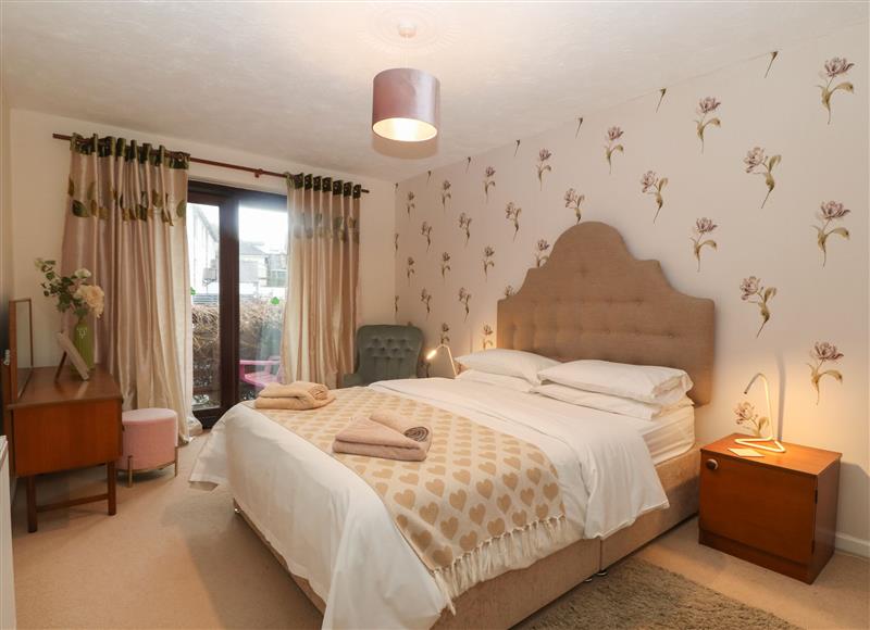 One of the 3 bedrooms at Ty Haf, Trearddur Bay