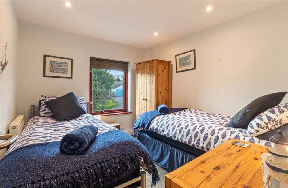 Bedroom at Ty Halen in Morfa Nefyn, Gwynedd