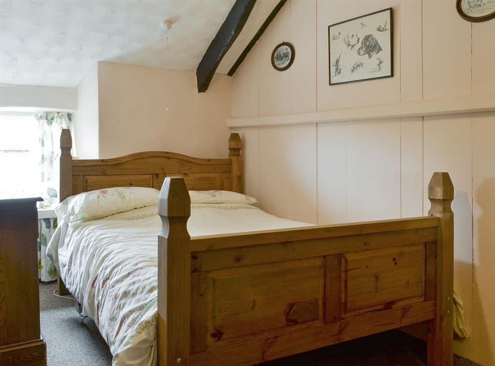 Peaceful double bedroom at Ty Hen in Rhiw, near Pwllheli, Gwynedd