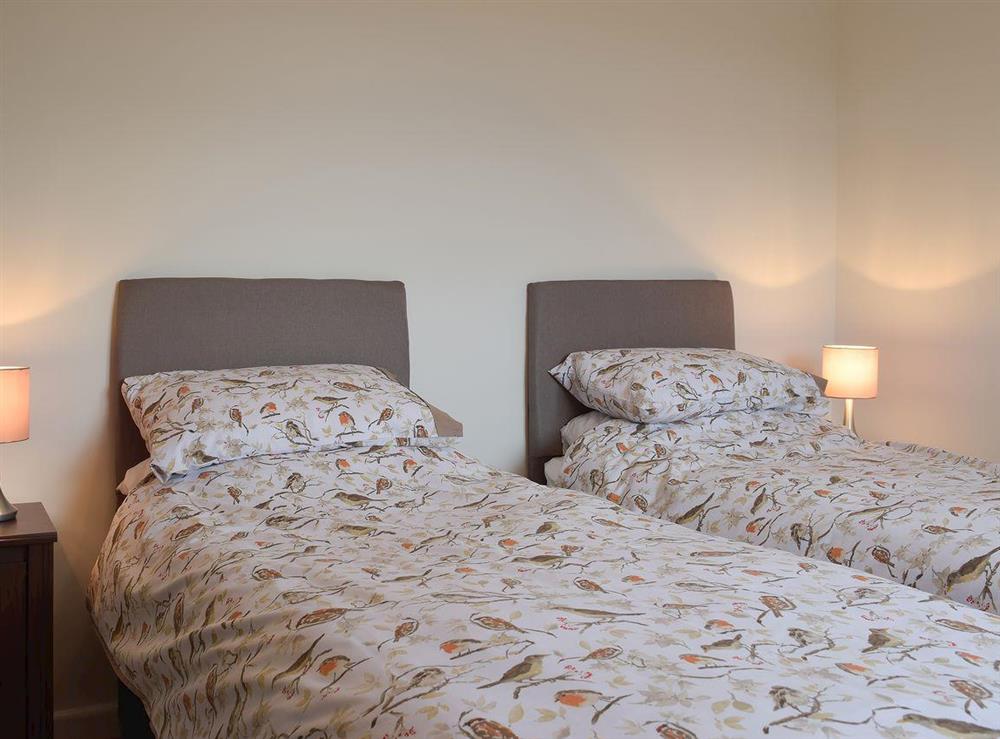 Cosy and welcoming twin bedroom at Ty Howton in Craig-Cefn-Parc, near Clydach, West Glamorgan
