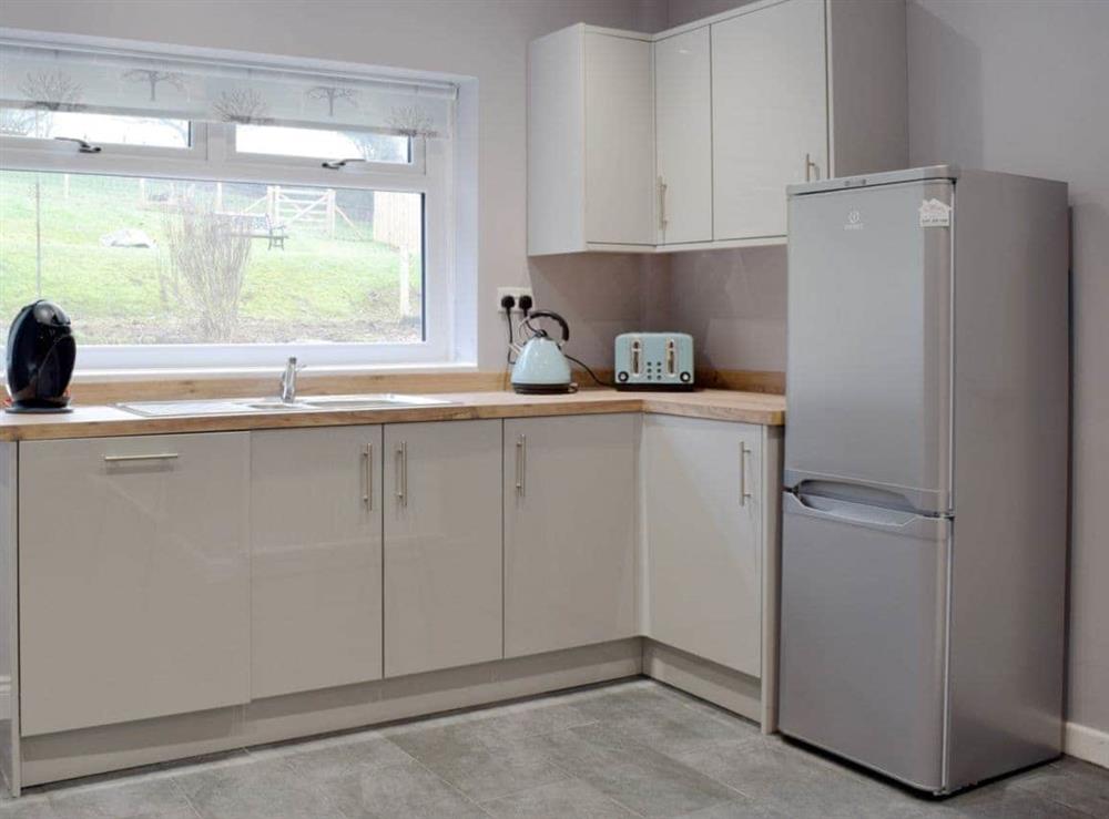 Well equipped kitchen at Ty Howton in Craig-Cefn-Parc, near Clydach, West Glamorgan