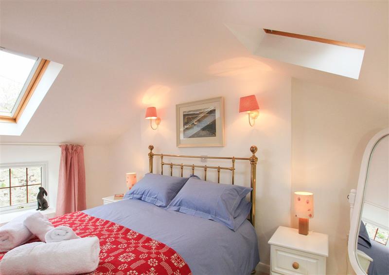 One of the bedrooms at Ty Hydref, Beaumaris