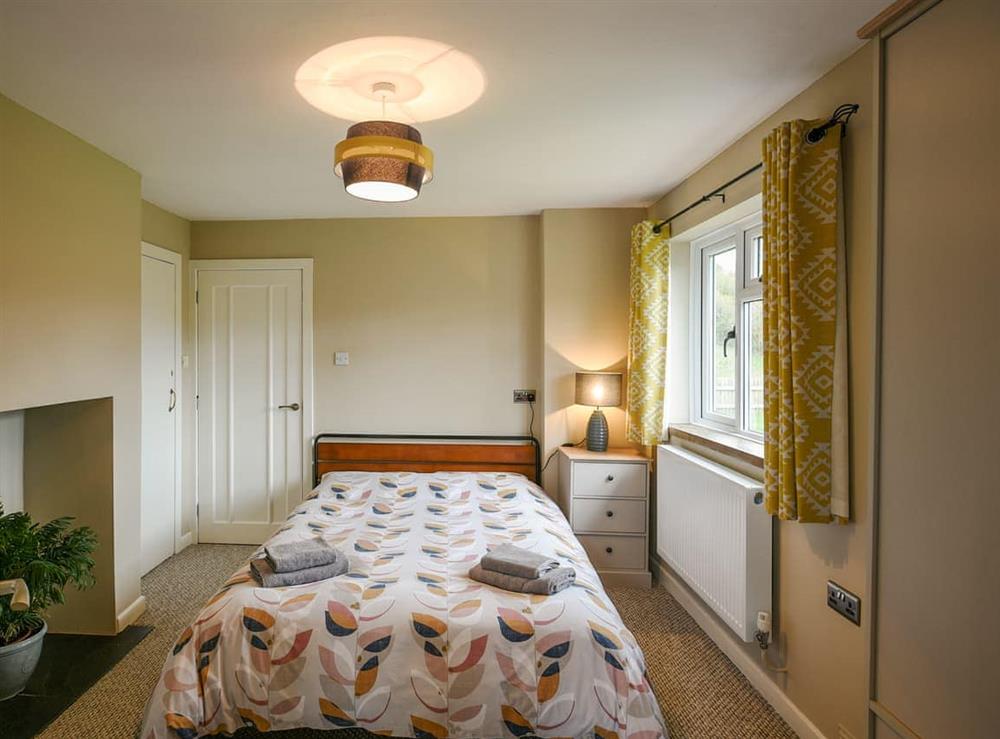 Double bedroom at Ty Isaf in Dolanog, near Welshpool, Powys