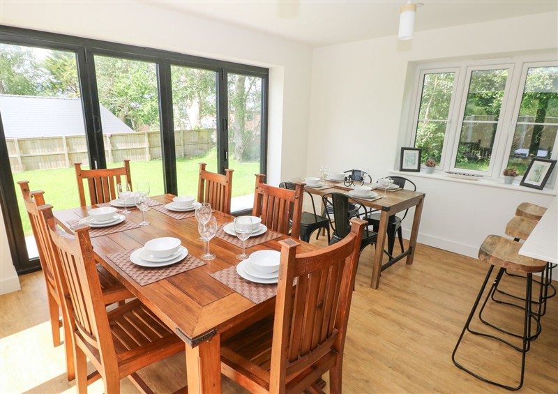 Dining room at Ty Landsker, Houghton near Neyland