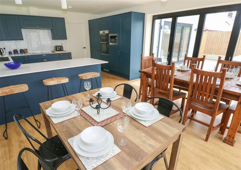 This is the kitchen at Ty Landsker, Houghton near Neyland