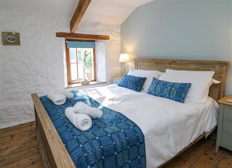 This is a bedroom at Ty Len, St Davids