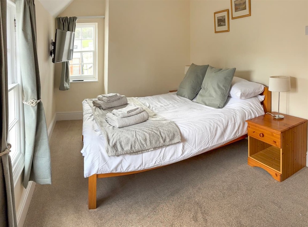 Double bedroom at Ty Llewelyn in Conwy, Gwynedd