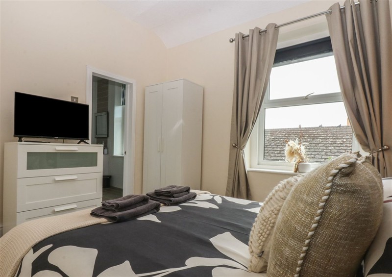 One of the 4 bedrooms at Ty Llwyd, Llandudno