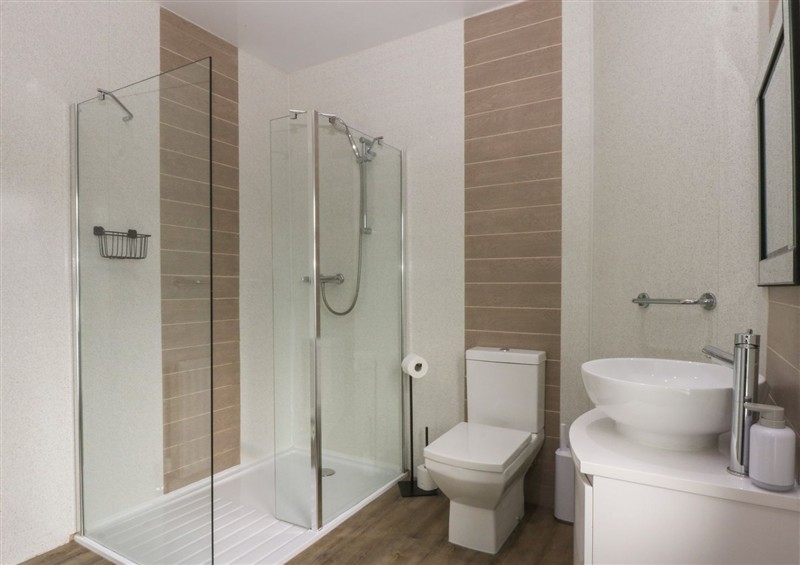 This is the bathroom at Ty Llwyd, Llandudno