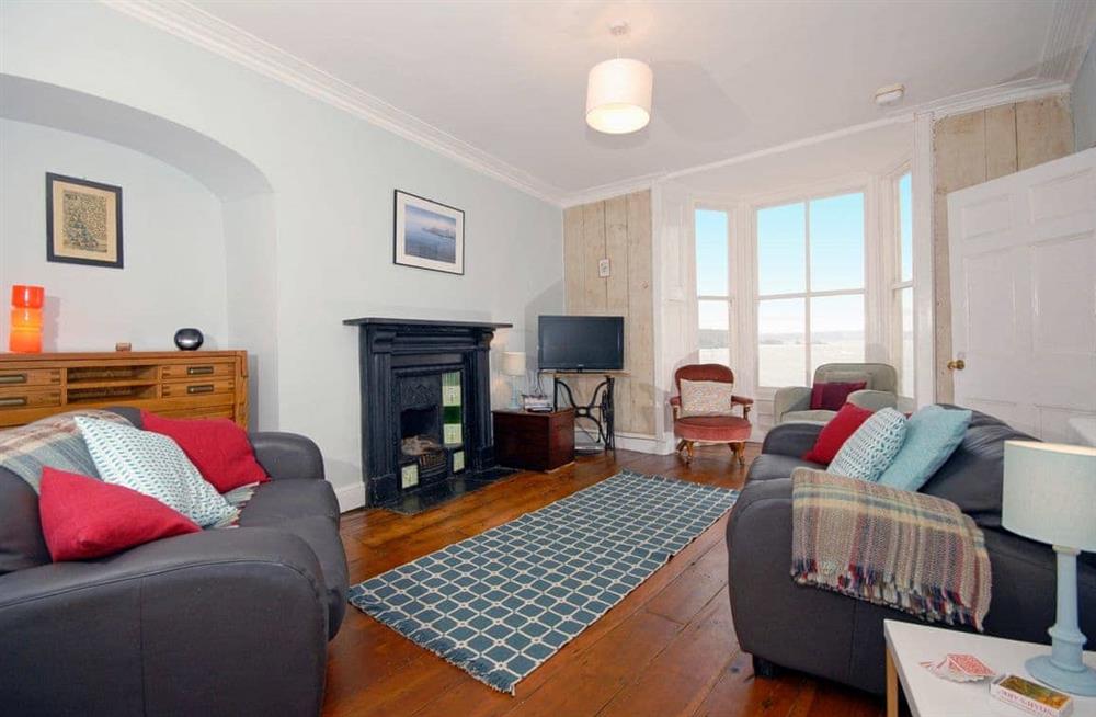 This is the living room at Ty Mair in Tenby, Pembrokeshire, Dyfed