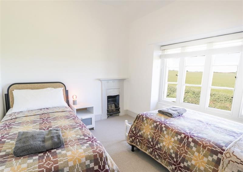 One of the bedrooms at Ty Mawr Farm, Penmynydd near Llanfairpwllgwyngyll