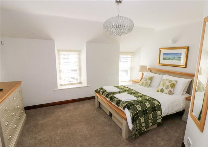 One of the 5 bedrooms at Ty Morlais, Newport