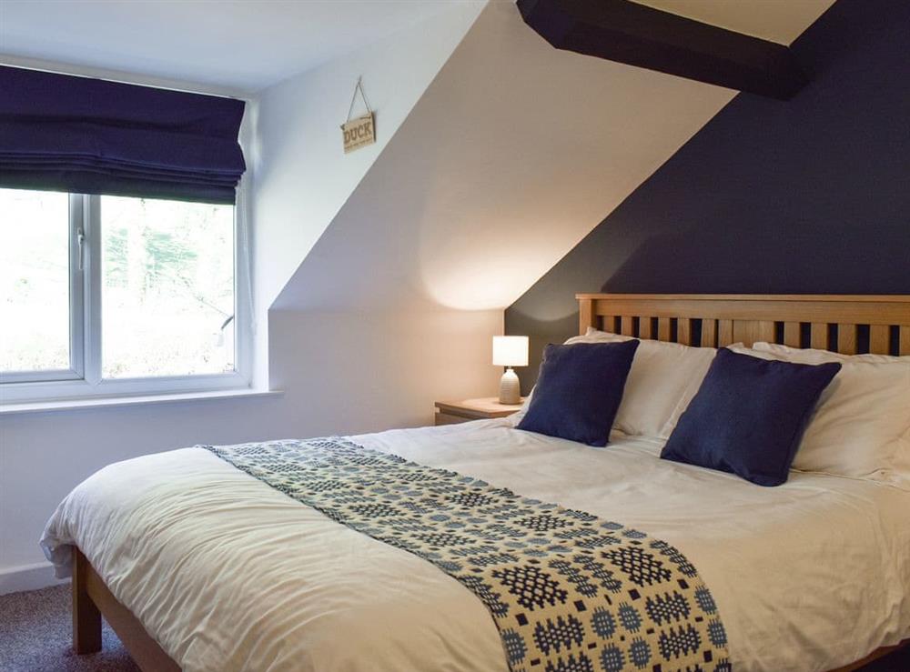 Double bedroom at Ty Newydd in Betws-y-Coed, Snowdonia National Park, Gwynedd