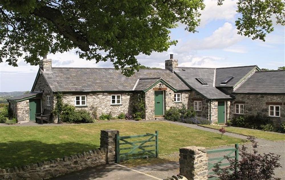 Ty Newydd is one of seven luxury self catering cottages on The Bodnant Estate near Conwy in North Wales