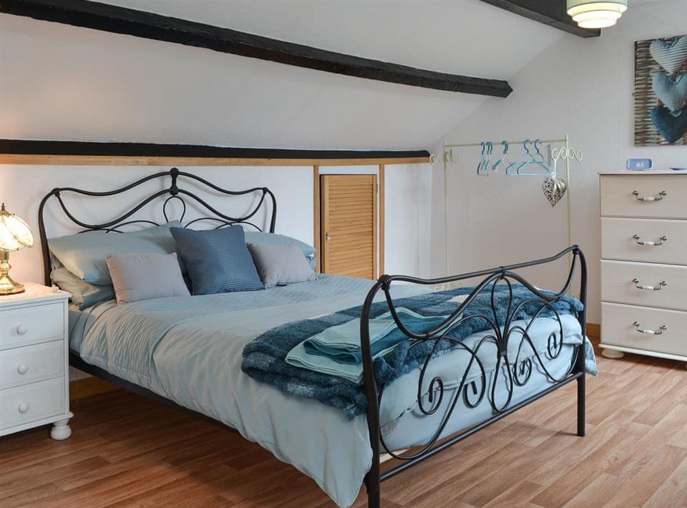 Double bedroom at Ty Newydd Green Cottage in Llanfachraeth, near Holyhead, Anglesey, Gwynedd