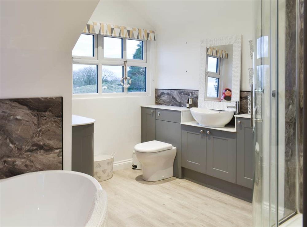 Bathroom at Ty Newydd in Llanddona, Gwynedd