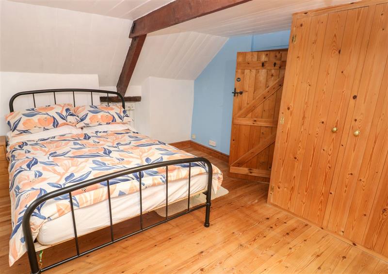 A bedroom in Ty Newydd at Ty Newydd, Llanpumsaint near Carmarthen