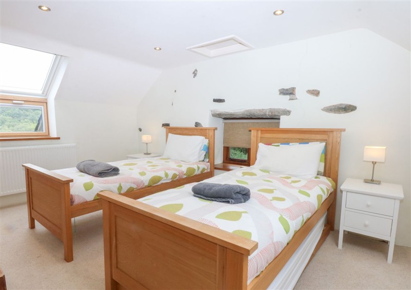 One of the bedrooms (photo 2) at Ty Newydd, Llanrhychwyn near Llanrwst