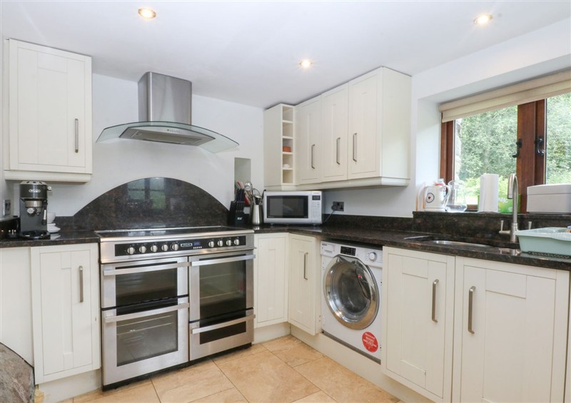 The kitchen at Ty Newydd, Llanrhychwyn near Llanrwst