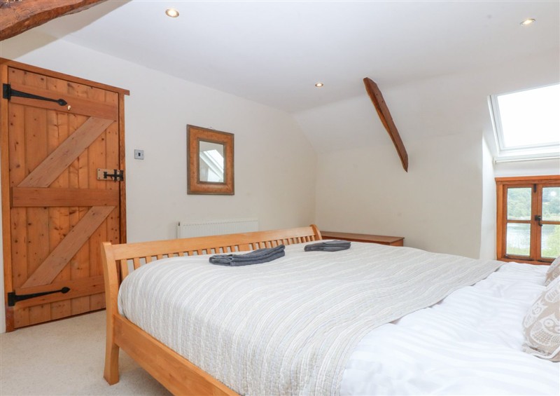 This is a bedroom at Ty Newydd, Llanrhychwyn near Llanrwst