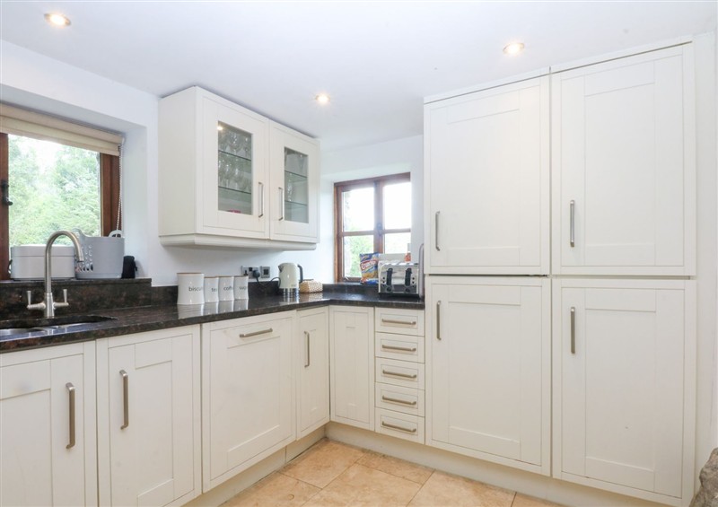 This is the kitchen at Ty Newydd, Llanrhychwyn near Llanrwst