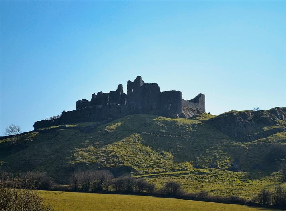 Carreg Cennen Castle at Swallows Nest, 