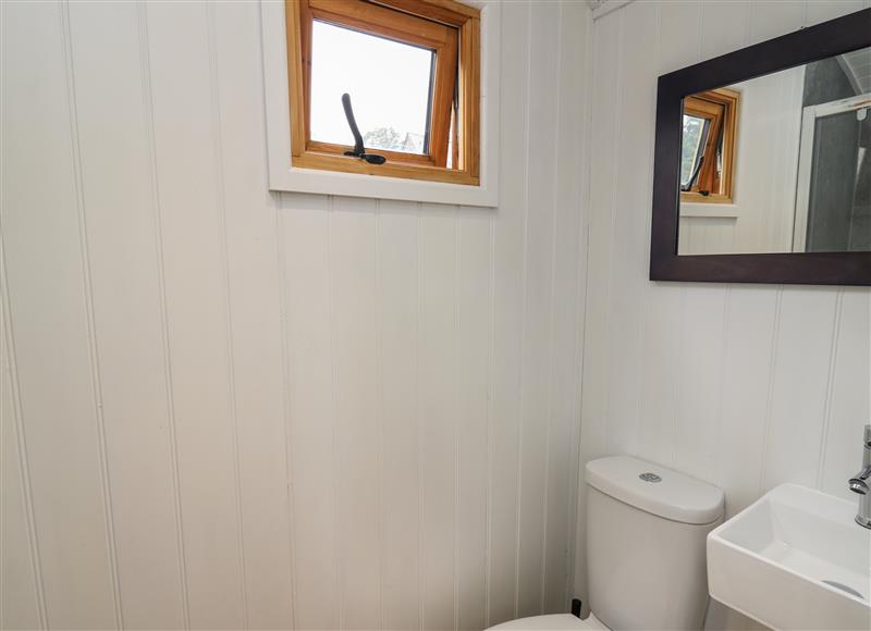 This is the bathroom at Ty Olwyn Bach, Talybont-on-Usk