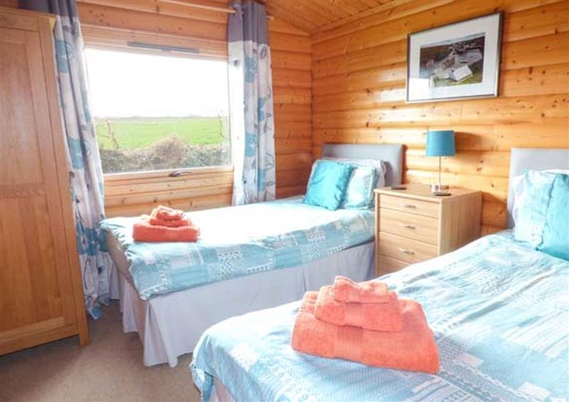 One of the bedrooms at Ty Pren, St Davids