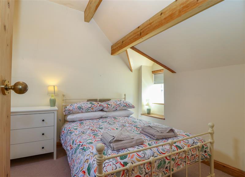 One of the bedrooms at Ty Receiver, Nefyn