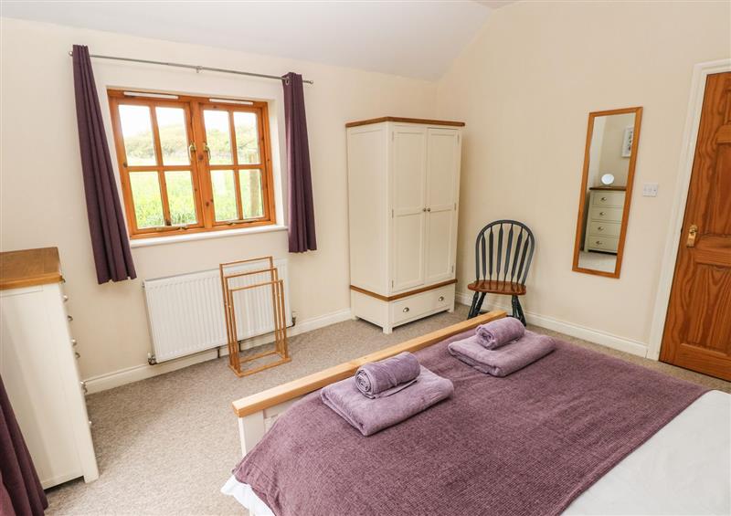 One of the 3 bedrooms at Ty Rhosyn, Penycwm