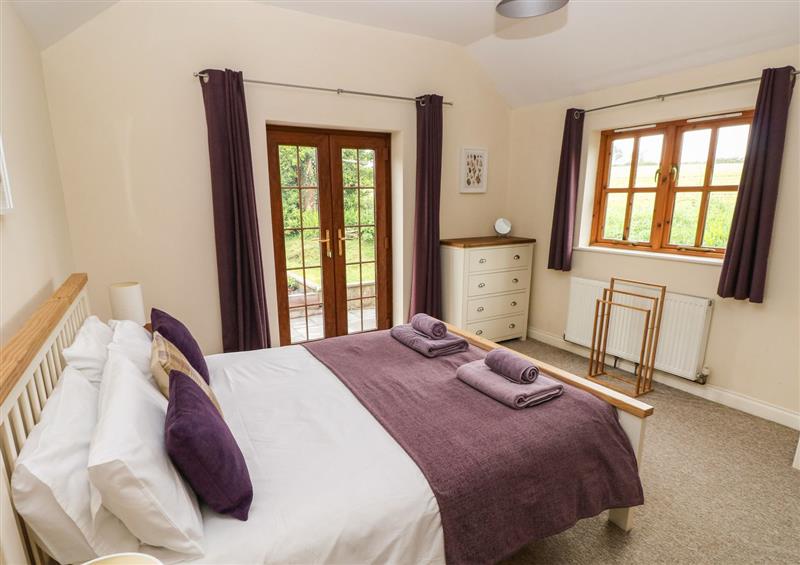 One of the bedrooms at Ty Rhosyn, Penycwm