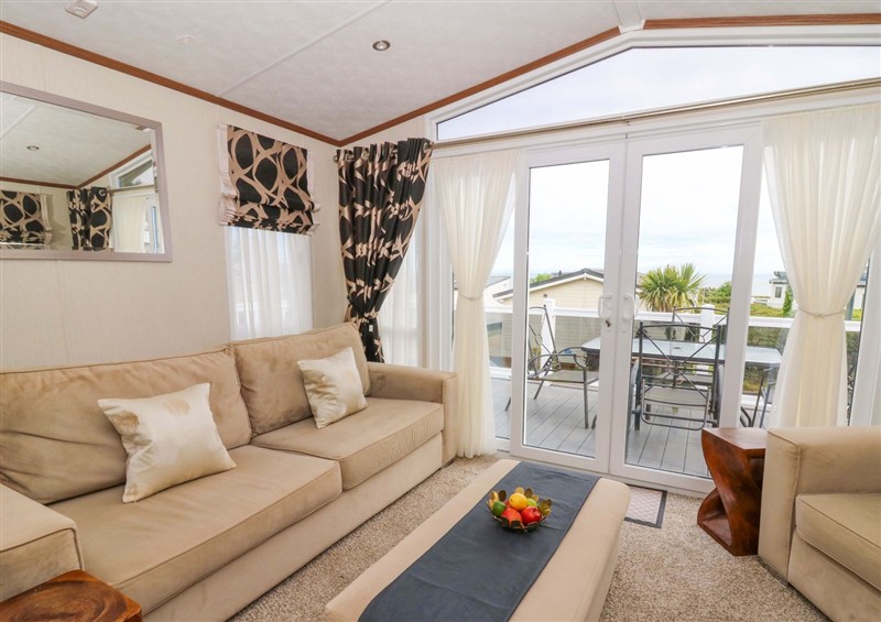 Enjoy the living room at Ty Seren, New Quay