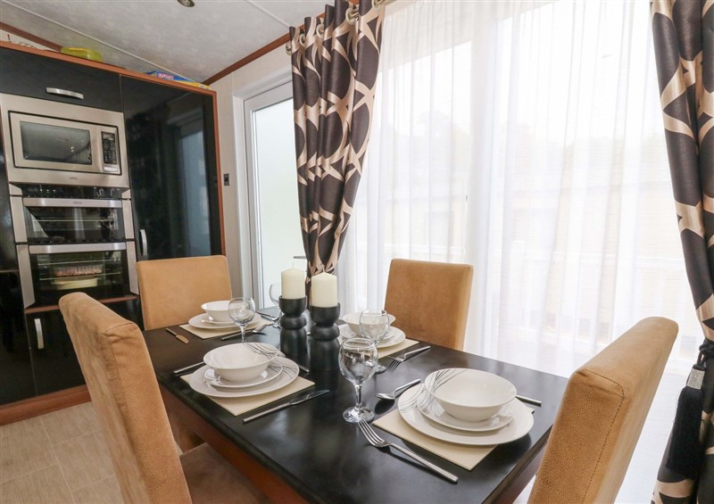 This is the living room at Ty Seren, New Quay