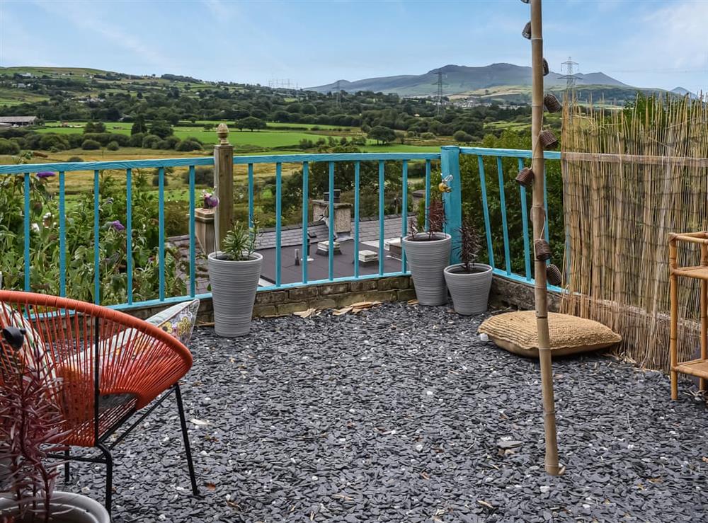 Terrace (photo 3) at Ty Tarth in Talysarn, near Caernarfon, Gwynedd