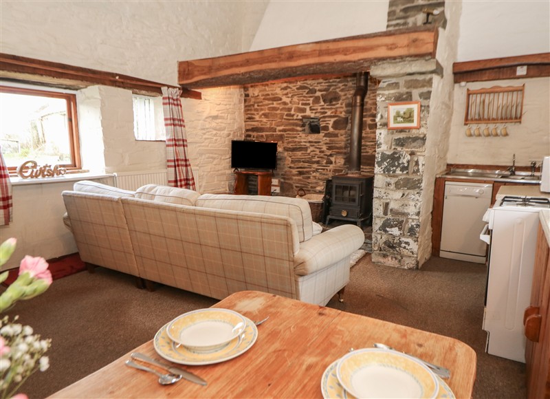 Enjoy the living room at Ty Tarw, Llanybydder