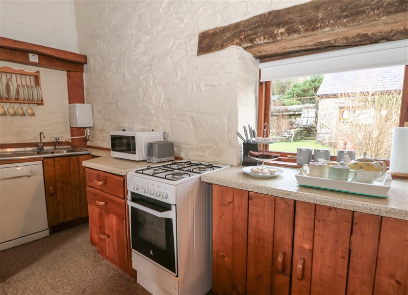 The kitchen at Ty Tarw, Llanybydder