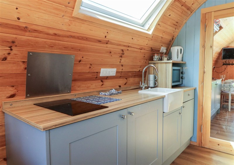 Kitchen at Ty Twt Teifi, Llanddewi-Brefi