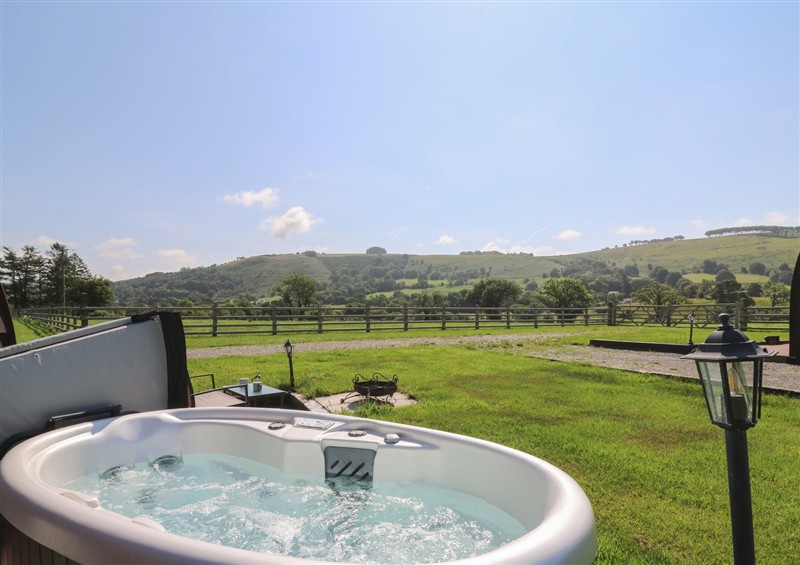 There is a swimming pool at Ty Twt Teifi, Llanddewi-Brefi