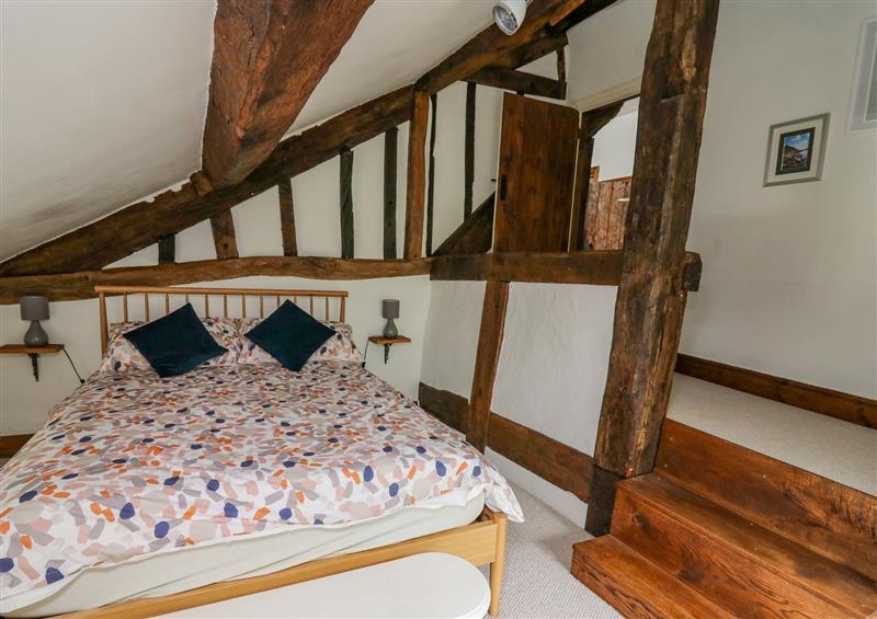 One of the bedrooms at Ty Uchaf, Llanbrynmair
