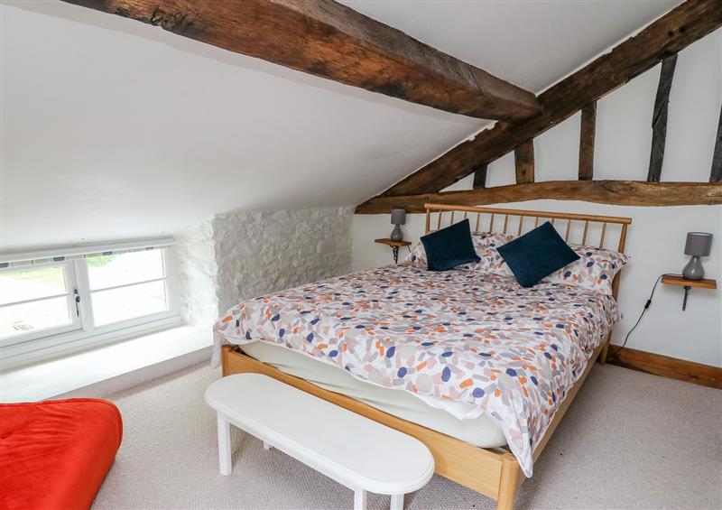 This is a bedroom at Ty Uchaf, Llanbrynmair
