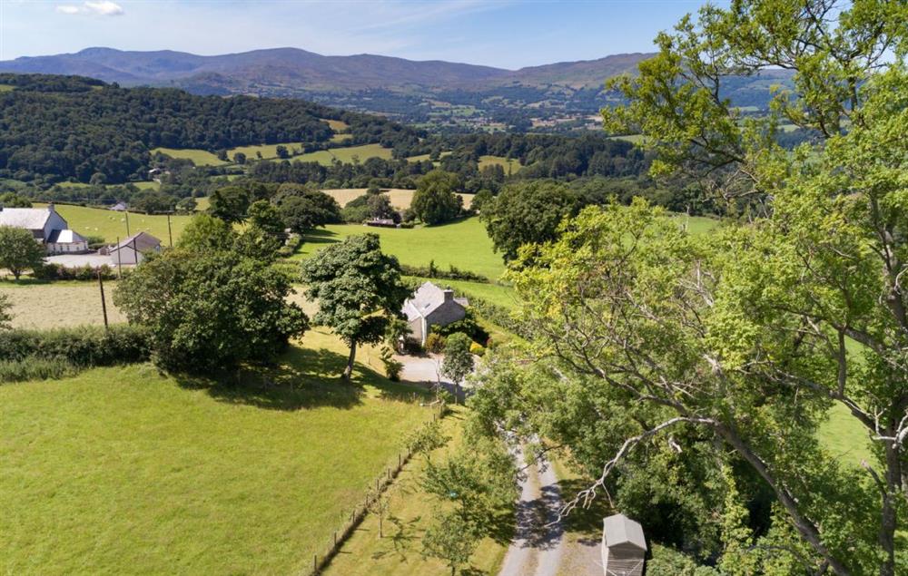 Stunning views from the property (photo 2) at Ty Uchar Ffordd, Bodnant Estate