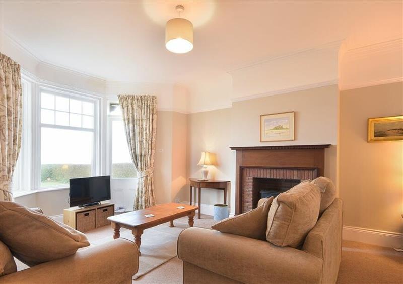 Relax in the living area at Ty y Mor, Seahouses