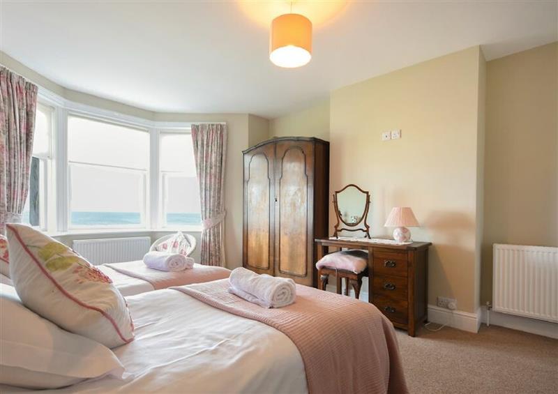 This is a bedroom at Ty y Mor, Seahouses